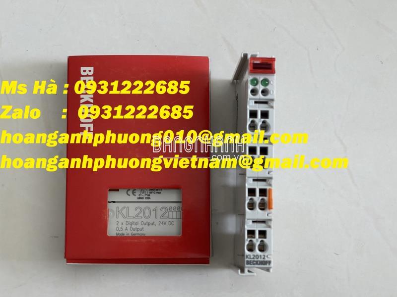 Module 24VDC beckhoff KL2012 nhập giá ưu đãi giành cho khách hàng 