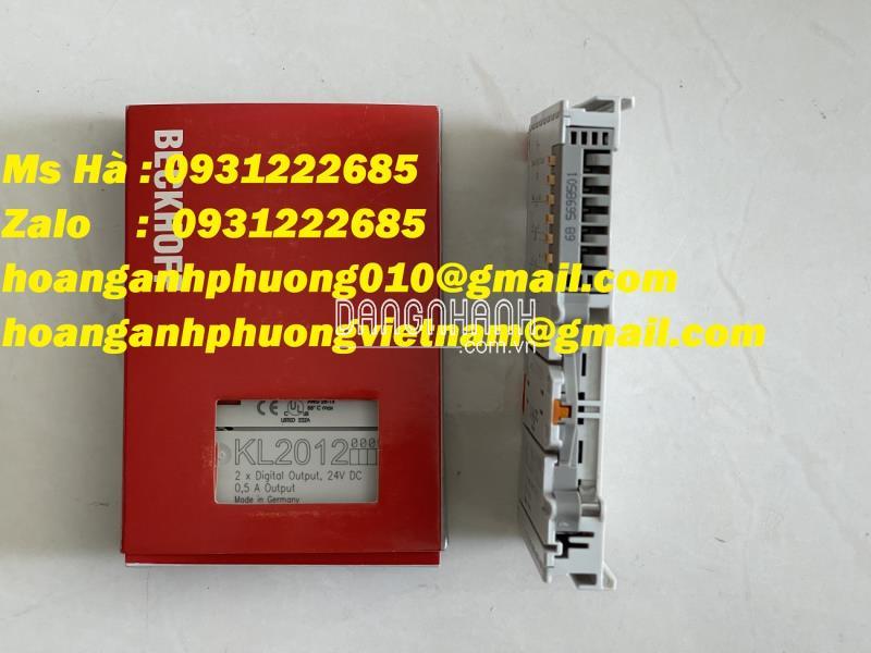 Module 24VDC beckhoff KL2012 nhập giá ưu đãi giành cho khách hàng 