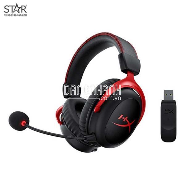 Tai Nghe Kingston HyperX Cloud II Wireless (HHSC2X-BA-RD/G) (Đen Đỏ)