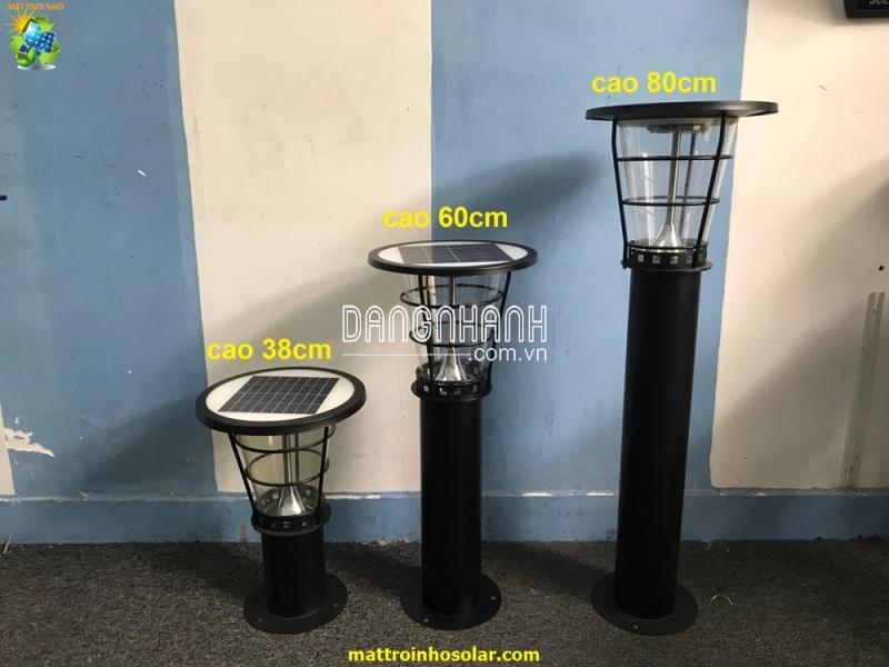 Đèn sân vườn năng lượng mặt trời hình trụ 4W - L1A