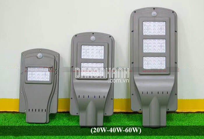 Đèn đường cảm biến (20W-40W-60W) năng lượng mặt trời - L5F
