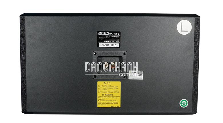 Loa karaoke Nhật BIK BQ-S63 (bass 25cm)