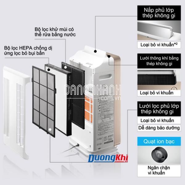 Máy lọc không khí và tạo ẩm Hitachi EP-M70E