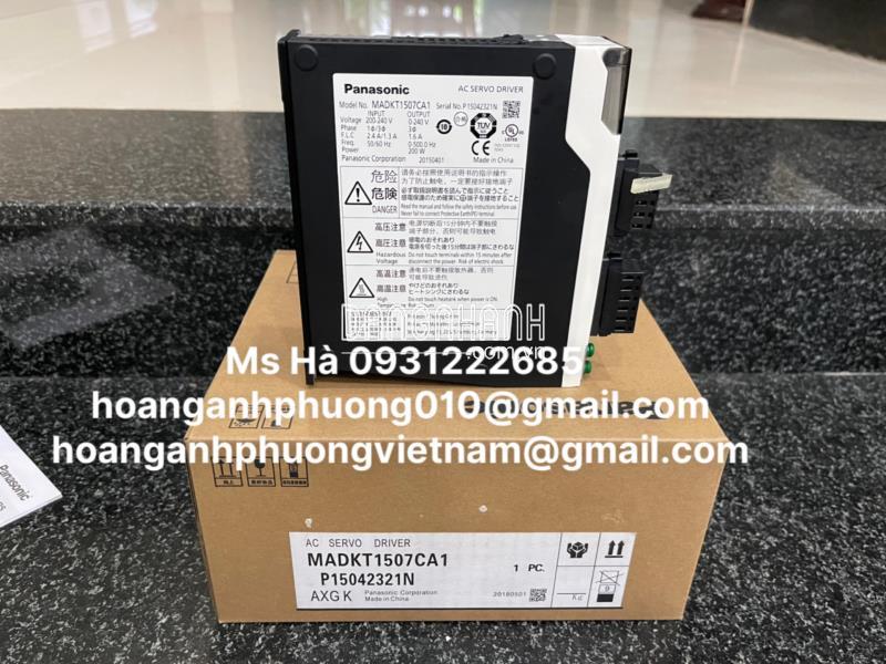 Panasonic MADKT1507CA1 servo điều khiển mới 100%