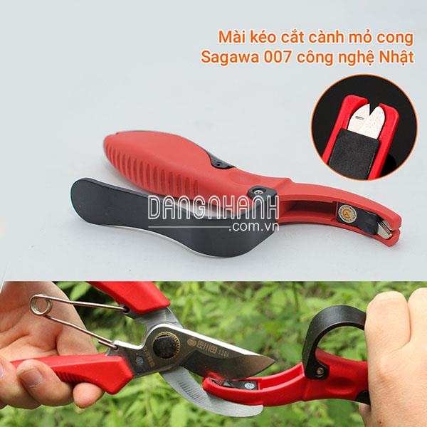 K-MKC01 - Mài Kéo Cắt Cành Mỏ Cong Sakagawa