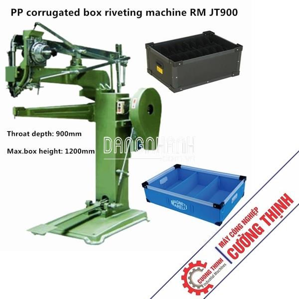 Máy tán đinh cần dài hộp nhựa Danpla