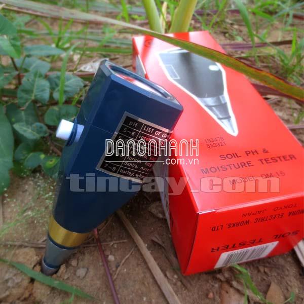 Máy Đo pH Và Độ Ẩm Đất DM15 Nhập Khẩu Từ Nhật