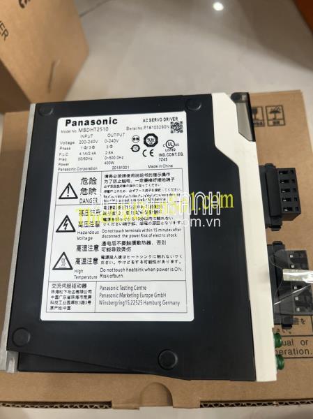 Servo driver Panasonic MBDHT2510 -Cty Thiết Bị Điện Số 1