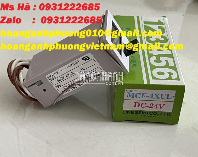 MCF-4XUL | Bộ đếm giá tốt hãng Line seiki hàng mới 