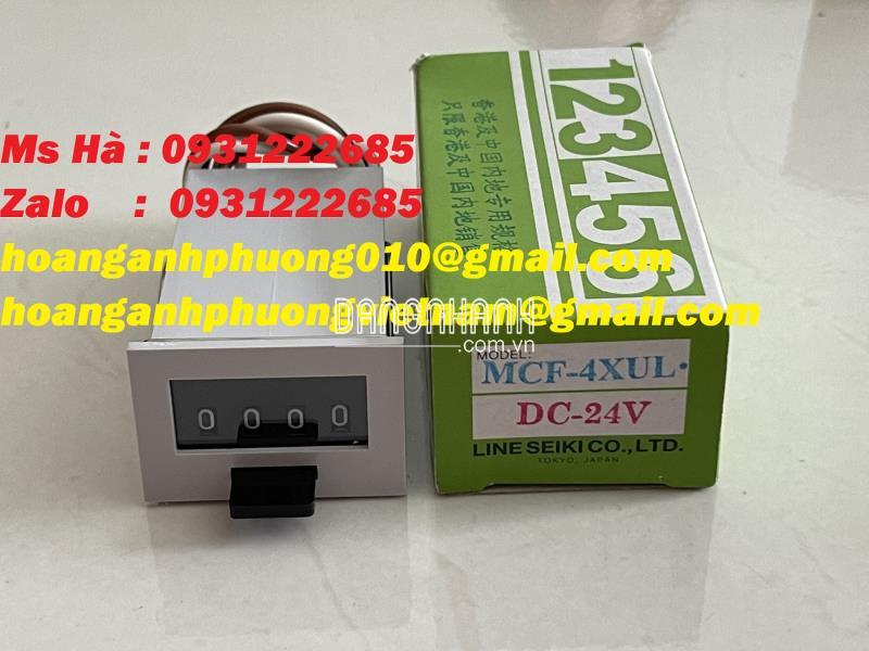 MCF-4XUL | Bộ đếm giá tốt hãng Line seiki hàng mới 