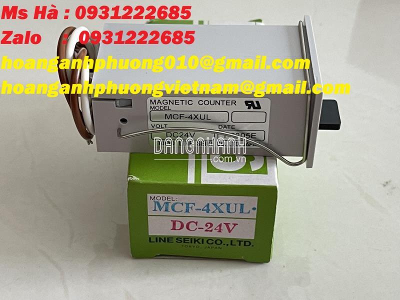MCF-4XUL | Bộ đếm giá tốt hãng Line seiki hàng mới 
