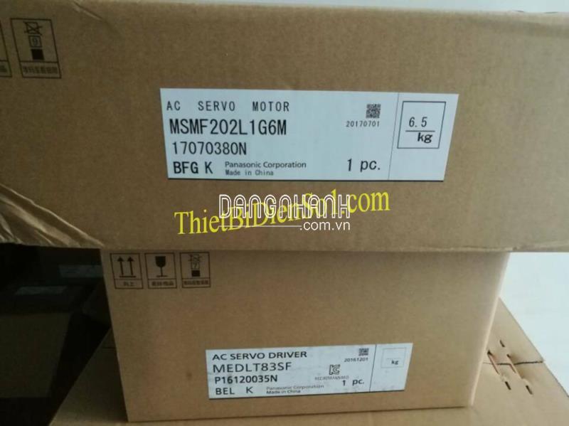Servo driver Panasonic MEDLT83SF -Cty Thiết Bị Điện Số 1