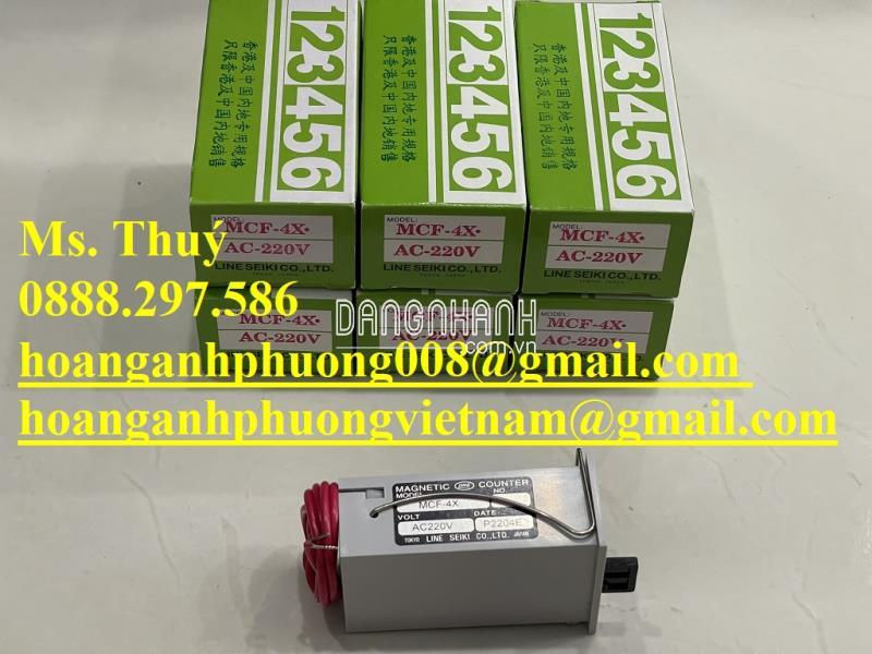 Counter 4 số MCF-4X của Line Seiki - Đặt hàng giao ngay