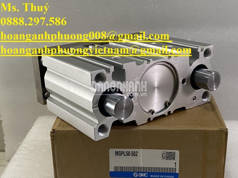 Xi lanh SMC MGPL50-50Z - Chuyên vật tư thiết bị giá tốt tại Bình Dương