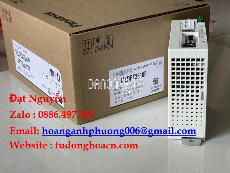 MLDET2510P bộ điều khiển công nghiệp Servo công suất 400W Panasonic