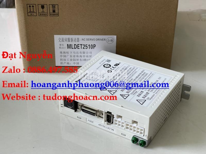 MLDET2510P bộ điều khiển công nghiệp Servo công suất 400W Panasonic