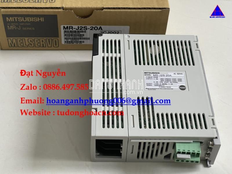 MR-J2S-20A bộ điều khiển công suất 200W nhập chính hãng Mitsubishi