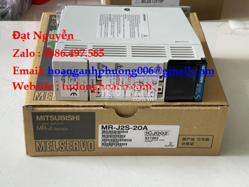 MR-J2S-20A bộ điều khiển thiết bị công nghiệp 200W Mitsubishi