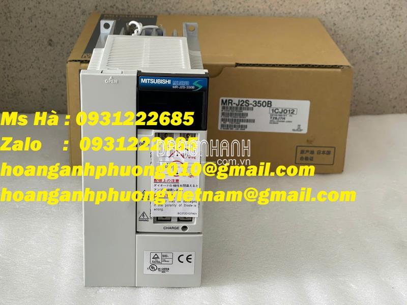 Servo cải tiến về hiệu suất và điều khiển chính xác MR-J2S-350B mitsubishi 