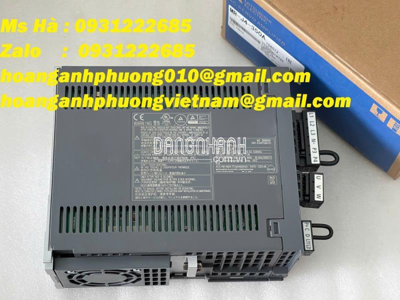 Mitsubishi 3.5kW - Bộ điều khiển động cơ servo MR-J4-350A  