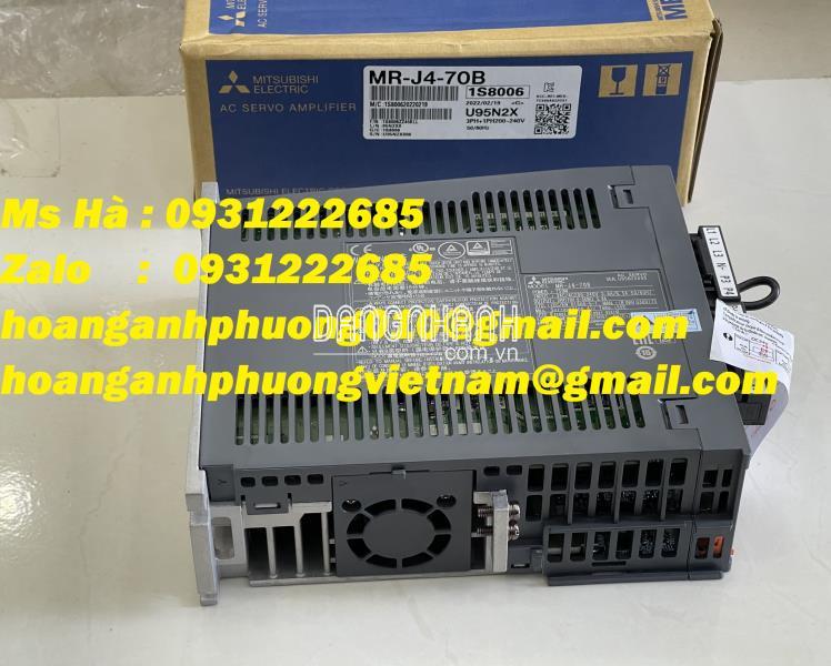 Bán giá tốt - Bộ điều khiển động cơ mitsubishi MR-J4-70B  