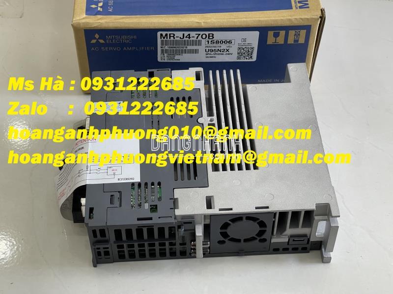 Bán giá tốt - Bộ điều khiển động cơ mitsubishi MR-J4-70B  