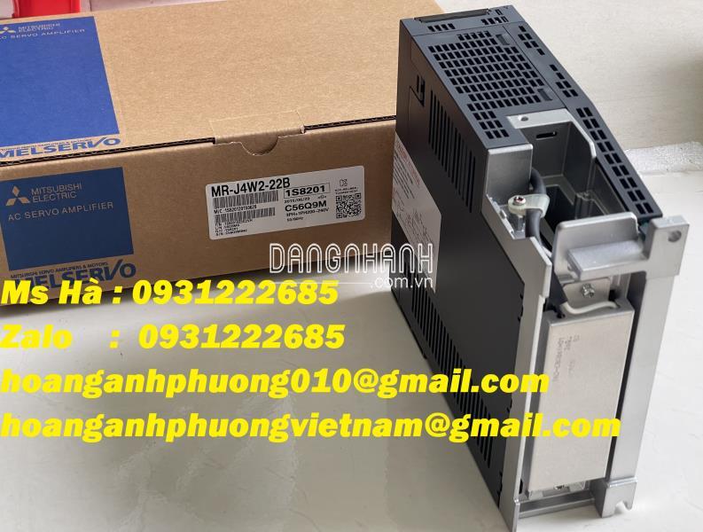 Bình Dương - Chuyên bán dòng servo mitsubishi MR-J4W2-22B 
