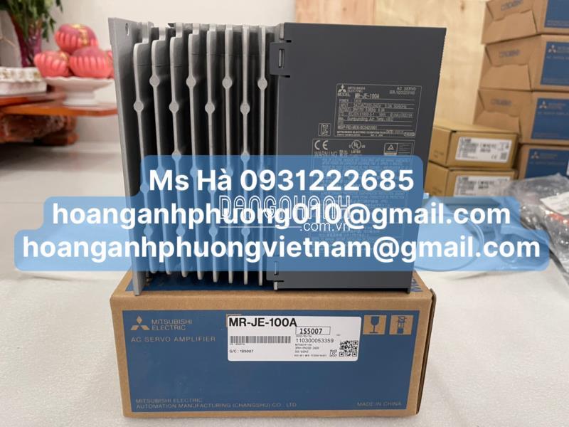 Bộ amplifier nhập mới 100% MR-JE-100A Mitsubishi 