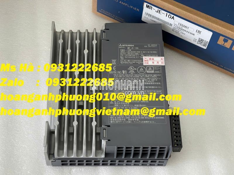 Bộ driver dòng JE series hàng nhập MR-JE-10A mitsubishi