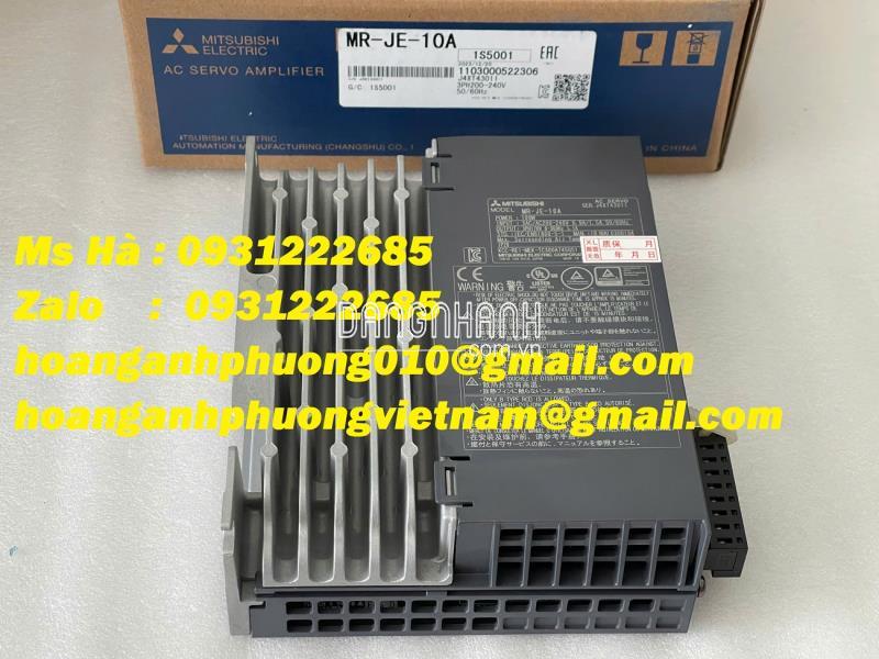 Bộ driver dòng JE series hàng nhập MR-JE-10A mitsubishi