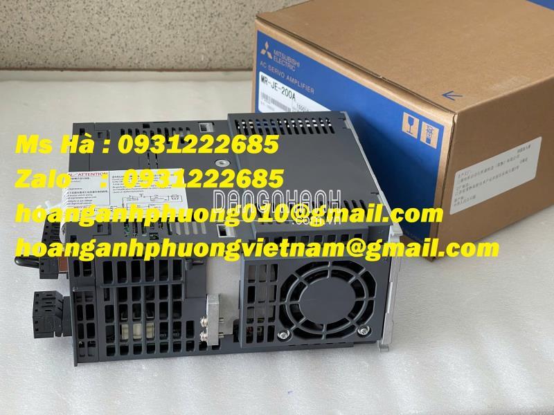 Hàng new 100% dòng MR-JE-200A mitsubishi giá siêu tốt 