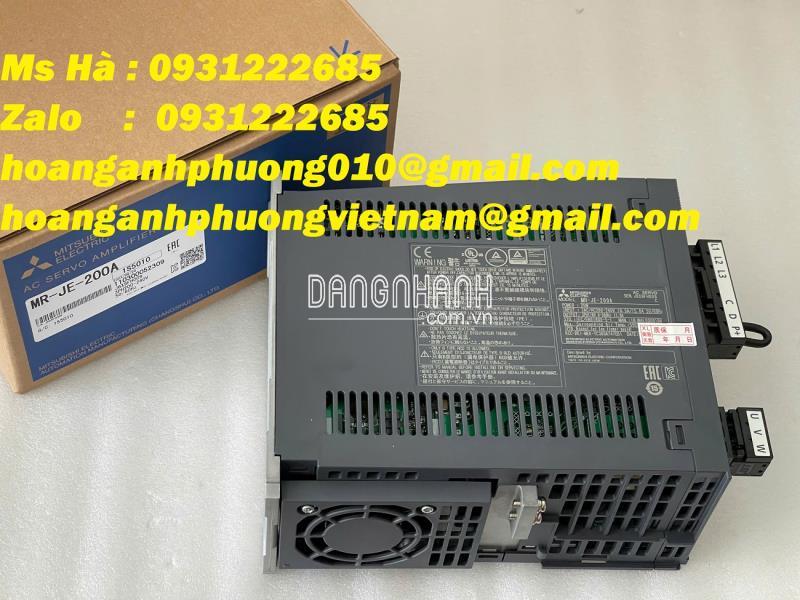Hàng new 100% dòng MR-JE-200A mitsubishi giá siêu tốt 