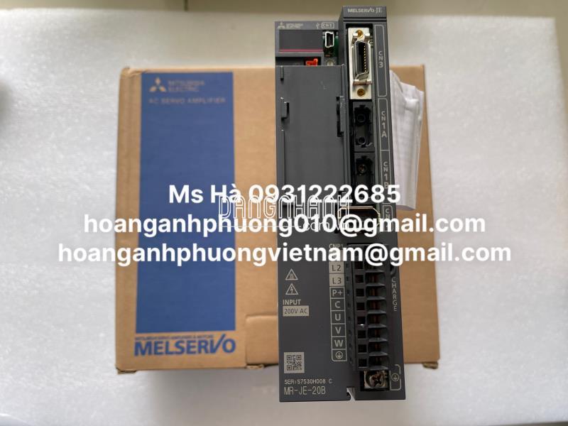 Mitsubishi MR-JE-20B bộ điều khiển động cơ servo - MR-JE series