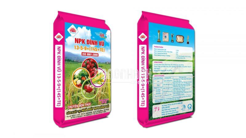 NPK Đình Vũ 13-5-9+(14S+TE)