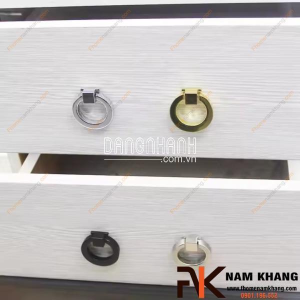 Núm cửa tủ dạng vòng cao cấp NK161 | Zalo 0901 196 552