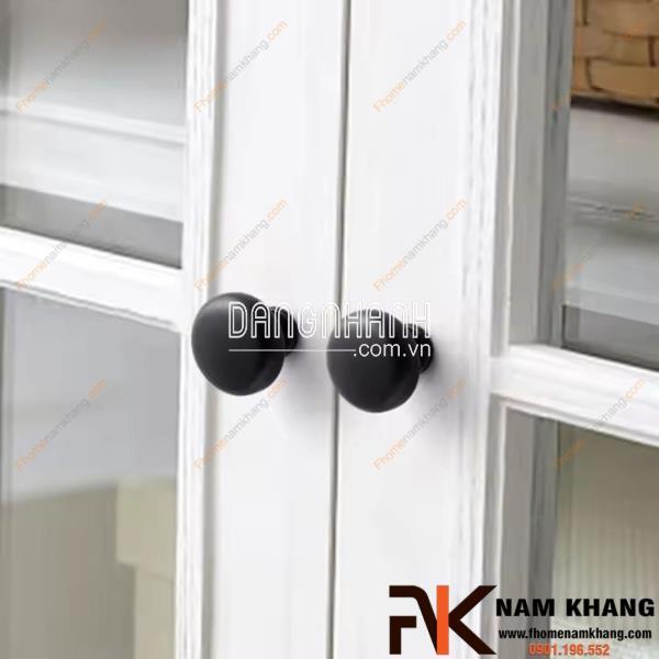 Núm cửa tủ tròn cao cấp dạng trơn NK172 | Zalo 0901 196 552