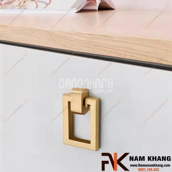 Núm tủ đồng cao cấp dạng vòng trơn NK288 | Zalo 0901 196 552