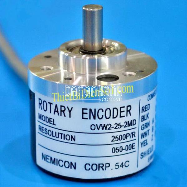 Encoder Nemicon OVW2-25-2MD -Cty Thiết Bị Điện Số 1