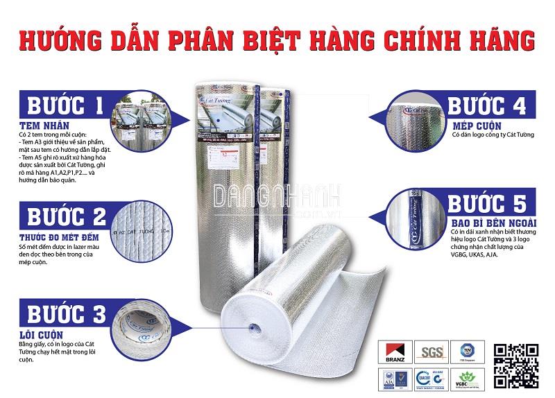 Cuộn cách nhiệt Cát Tường P1