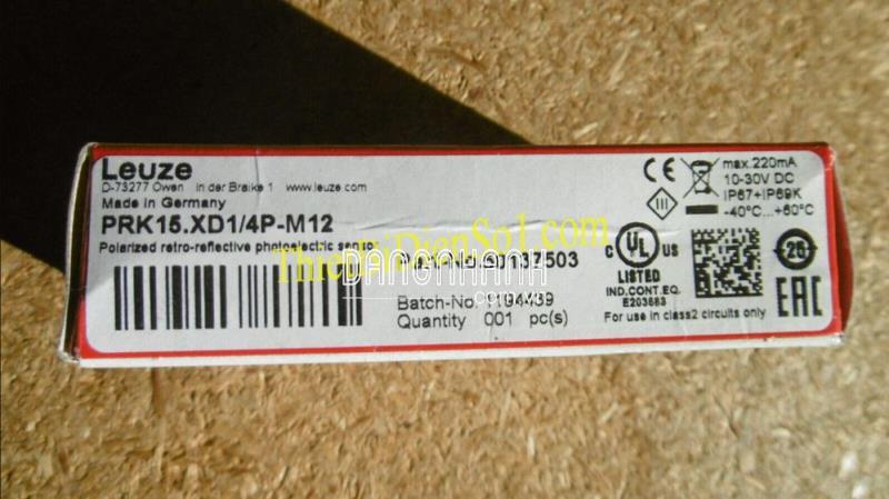 Cảm biến quang Sick PRK15.XD1/4P-M12 50137503 -Cty Thiết Bị Điện Số 1