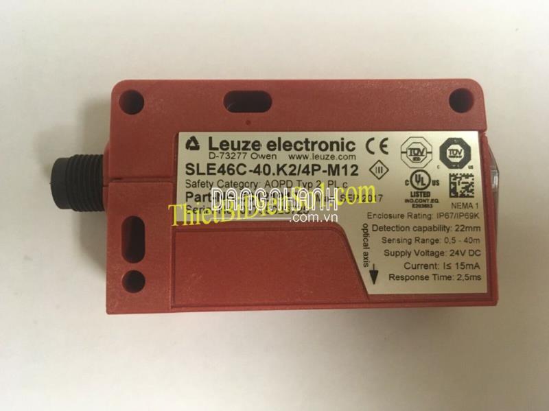 Cảm biến quang điện Leuze PRK46C/4P-M12 50127012 -Cty Thiết Bị Điện Số 1