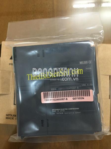Mô đun Mitsubishi QD75D2N -Cty Thiết Bị Điện Số 1