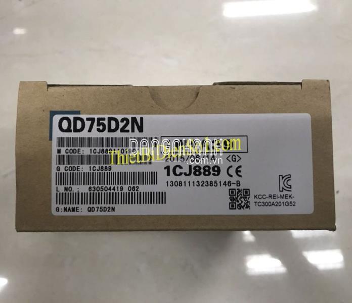 Mô đun Mitsubishi QD75D2N -Cty Thiết Bị Điện Số 1