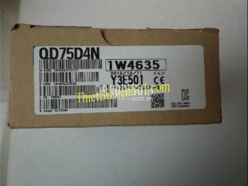 Module Mitsubishi QD75D4N -Cty Thiết Bị Điện Số 1