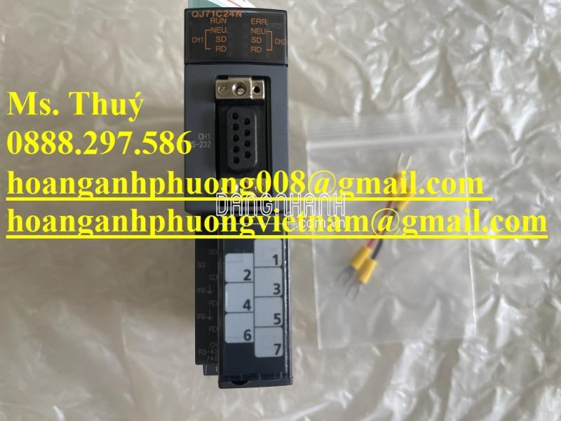 Mitsubishi QJ71C24N - Hàng nhập mới 100% - Giá ưu đãi