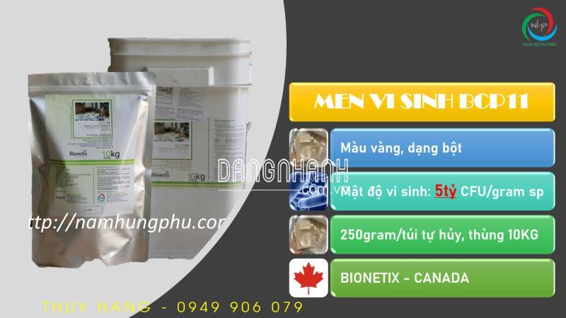 BCP11 Vi sinh hiếu khí xử lý nước thải dệt nhuộm (0949906079)