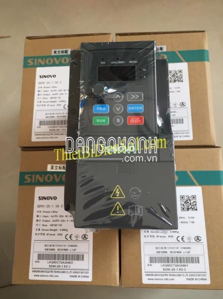 Biến tần Sinovo SD90-2S-1.5GC -Cty Thiết Bị Điện Số 1