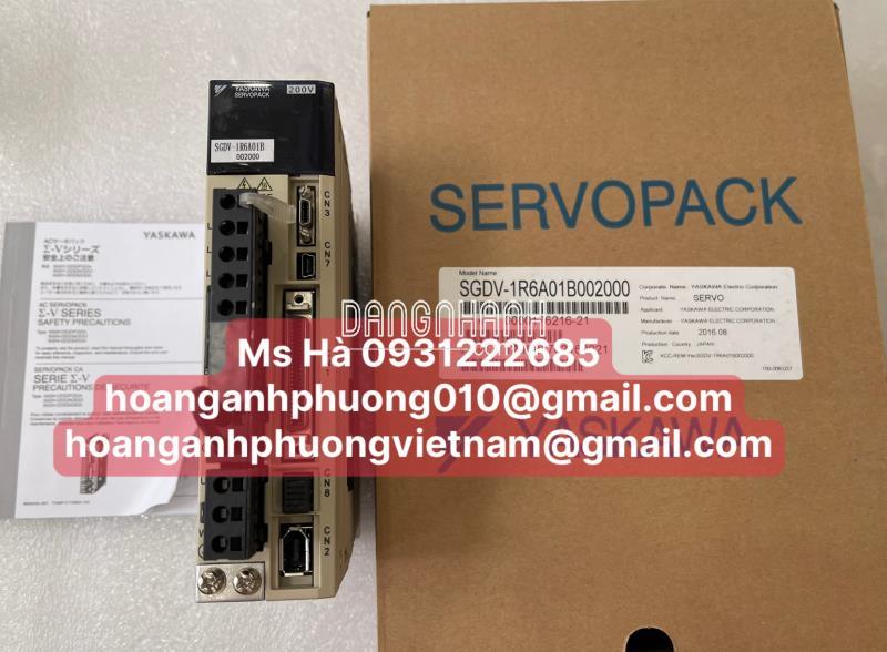 Yaskawa - servo điều khiển SGDV-1R6A01B002000 hàng mới 100%