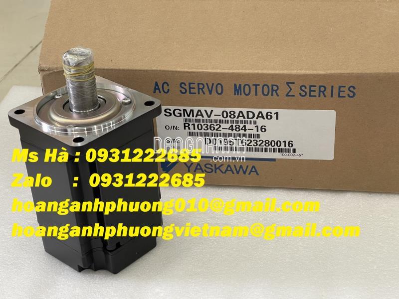Yaskawa - chính hãng motor SGMAV-08ADA61 - bán ngay 