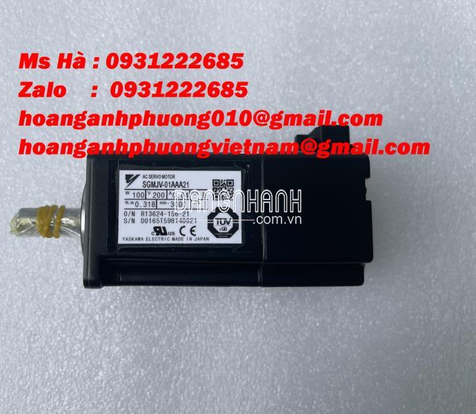 Động cơ yaskawa SGMJV-01AAA21, SGMJV SIGMA-5, 100 W, 200 VAC